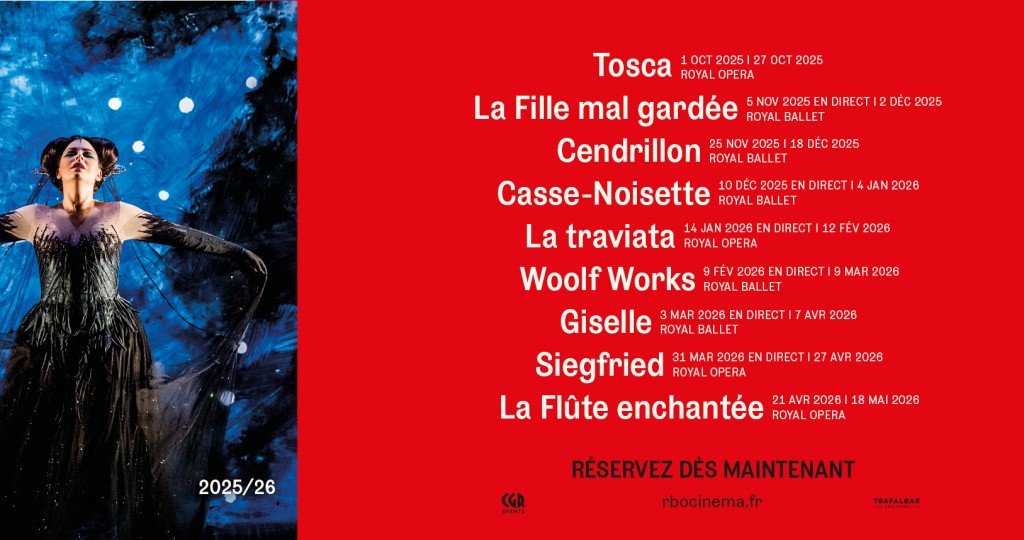 actualité ROYAL BALLET & OPERA SAISON 25/26
