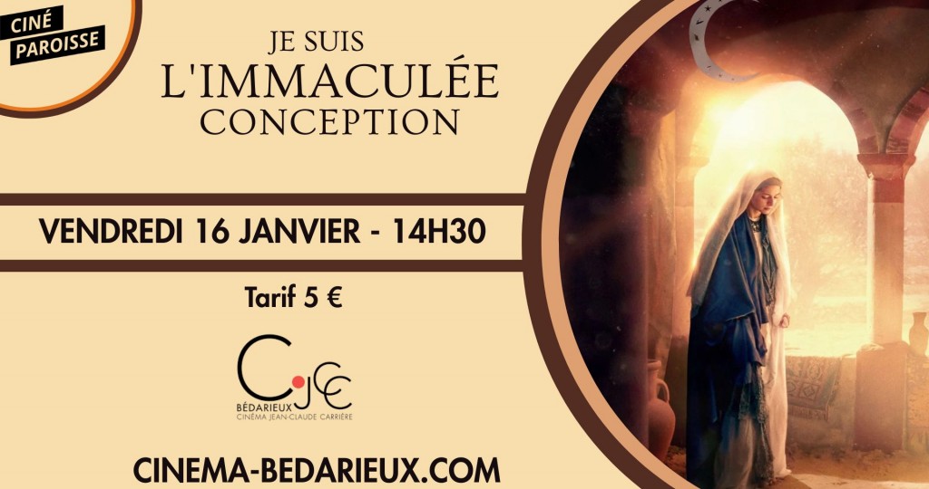 actualité Ciné-Paroisse - Je suis l'immaculée Conception